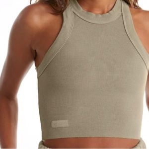 Set Active desert racer back cotton tank top size medium